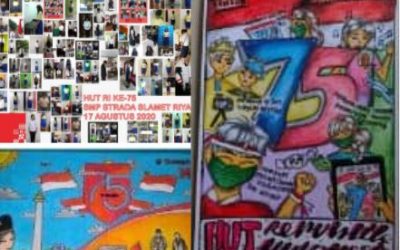 Peringatan HUT RI ke-75 SMP Strada Slamet Riyadi