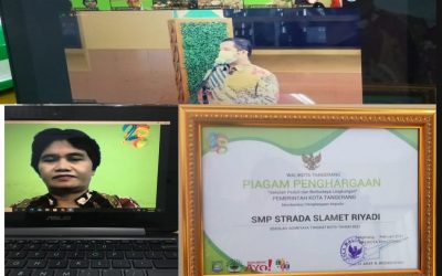 SMP Strada Slamet Riyadi Telah Ditetapkan Sebagai Sekolah Adiwiyata Tingkat Kota Tangerang