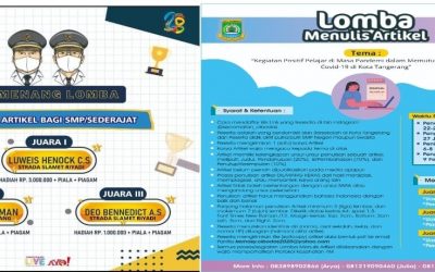 Lomba Menulis Artikel SMP Tingkat Kota Tangerang