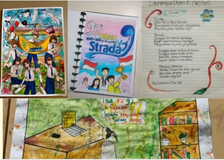 Peringatan HUT Perkumpulan Strada ke -97 di SMP Strada Slamet Riyadi