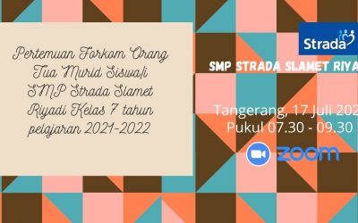 Forum Komunikasi di SMP Strada Slamet Riyadi 2021-2022